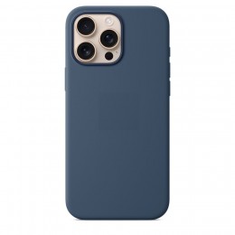  Apple iPhone 16 Pro Max Silicone Case with MagSafe  Denim - AT-Store - 